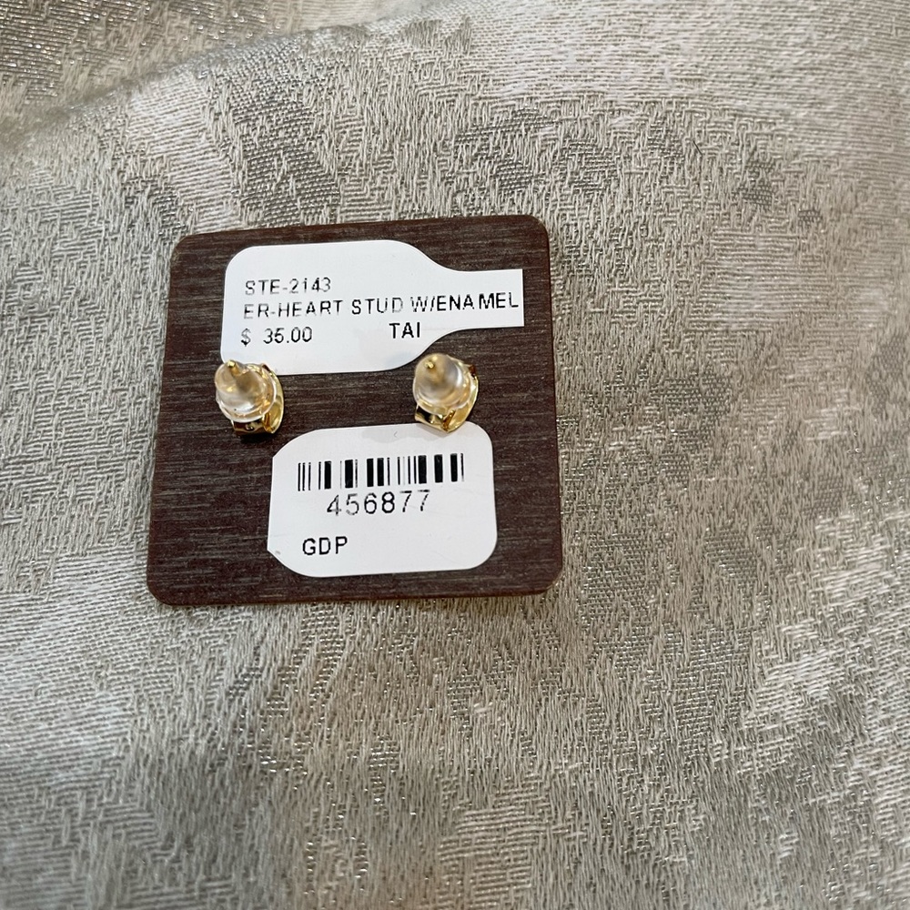 Open Heart Rainbow Earrings - Picture 3 of 3